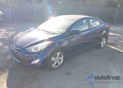 2013 Hyundai Elantra Gls из США, поврежденный, VIN 5NPDH4AE6DH450756